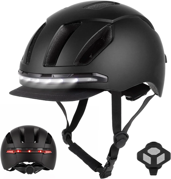 50cm bike helmet Cycling Smart Helmet with LED Light
