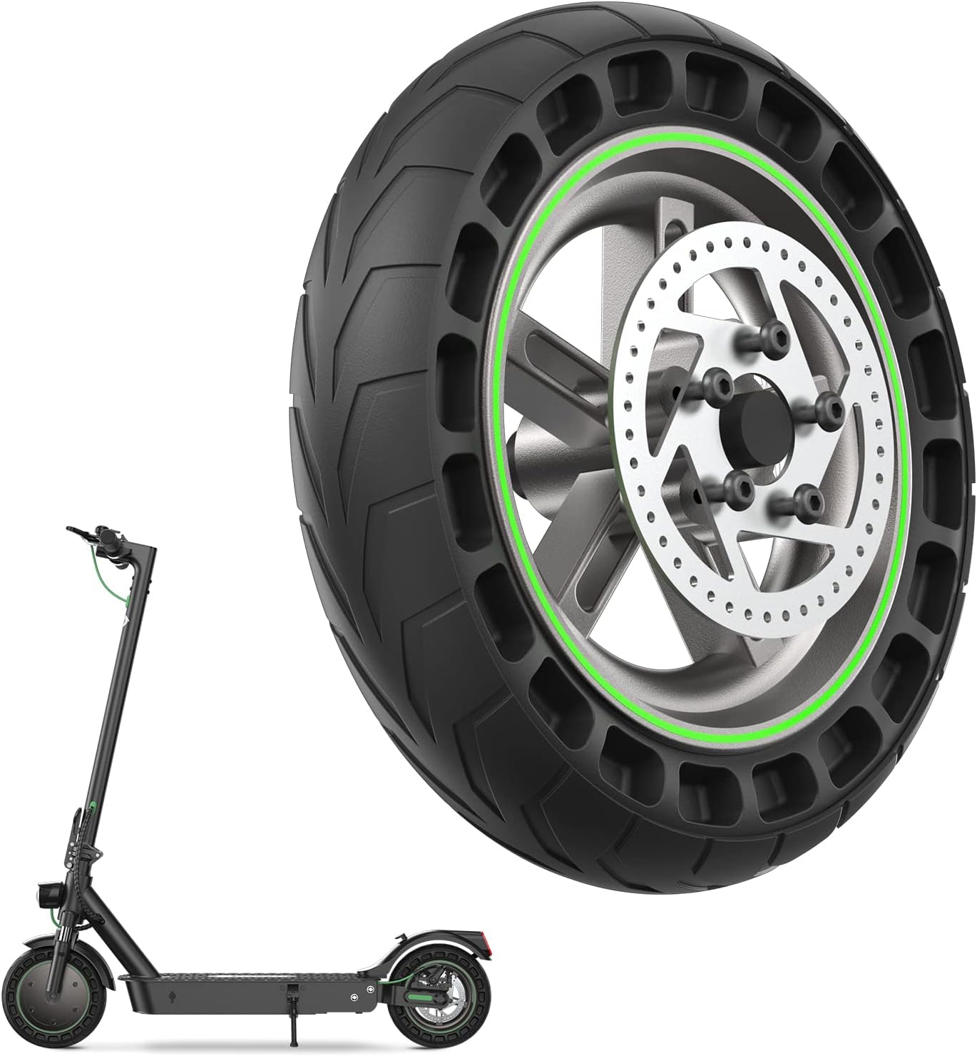 iSinwheel Official Store Rear Wheel Replacement for S9 MAX Electric Scooter