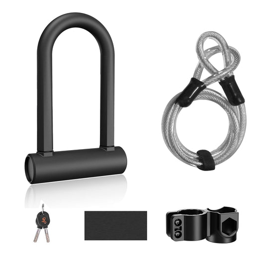 iSinwheel Official Store U Lock - Heavy Duty Security Scooter Lock for Electric Scooter