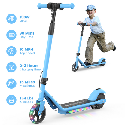 isinwheel S2 Electric Scooter for Kids Ages 6-14