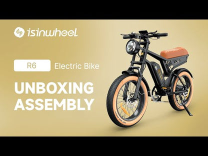 isinwheel R6 1000W Retro Electric Bike