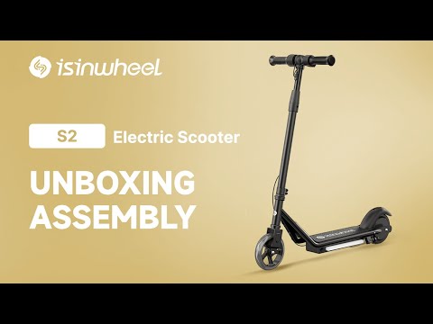 isinwheel S2 Electric Scooter for Kids Ages 6-14