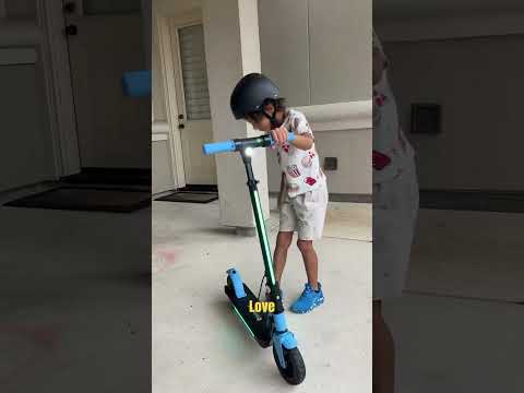 S7 Adjustable Electric Scooter for Kids Ages 8-14
