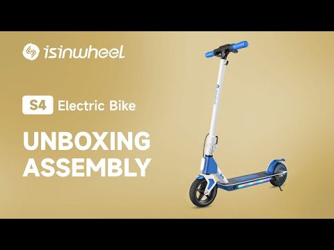 isinwheel S4 Electric Scooter for Kids Ages 6-14