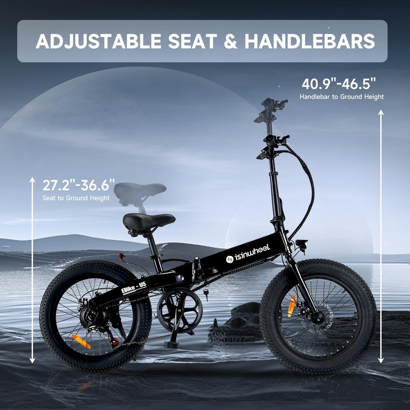 isinwheel U5 500W Folding Electric Bike