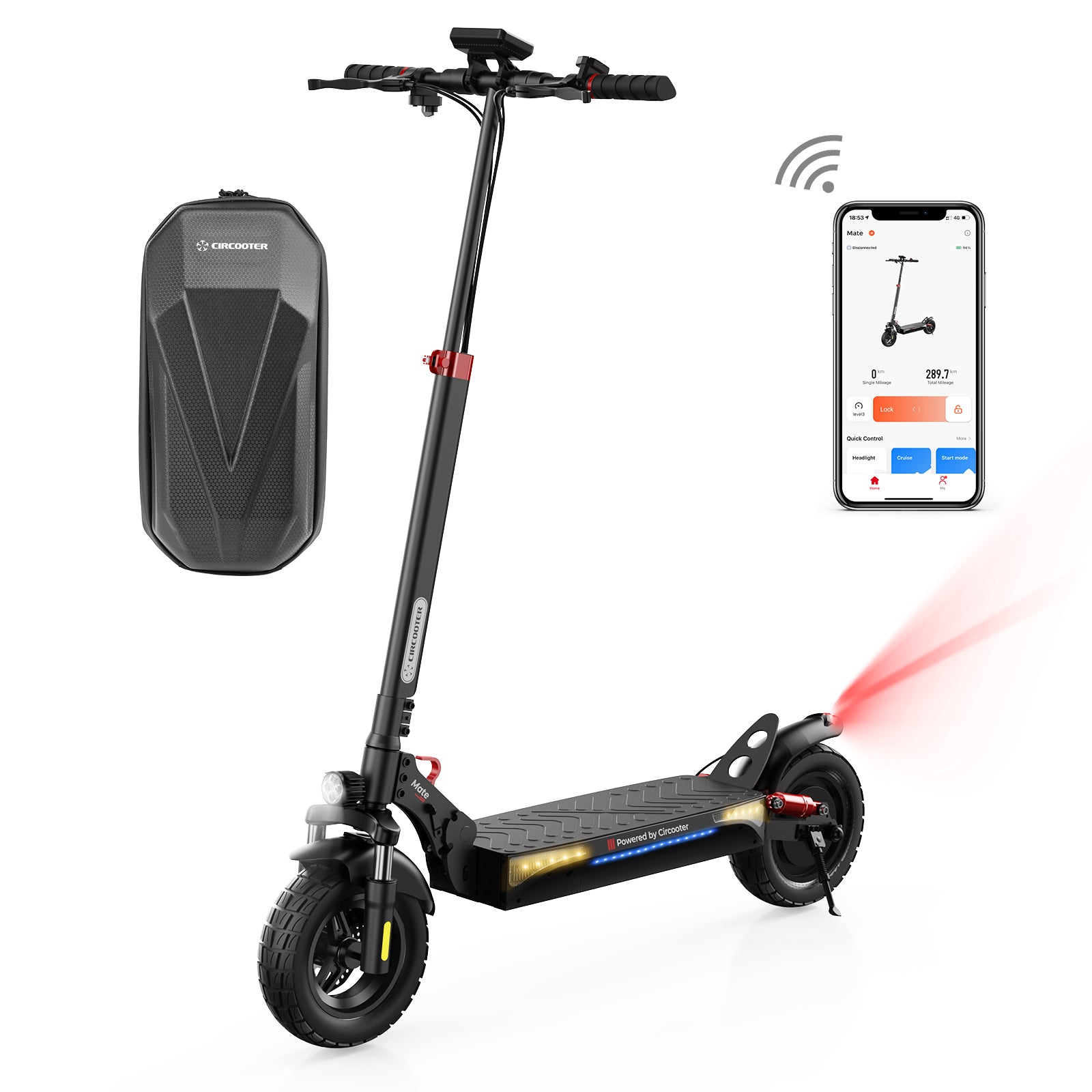 M 800W Racer Electric Scooter Circooter