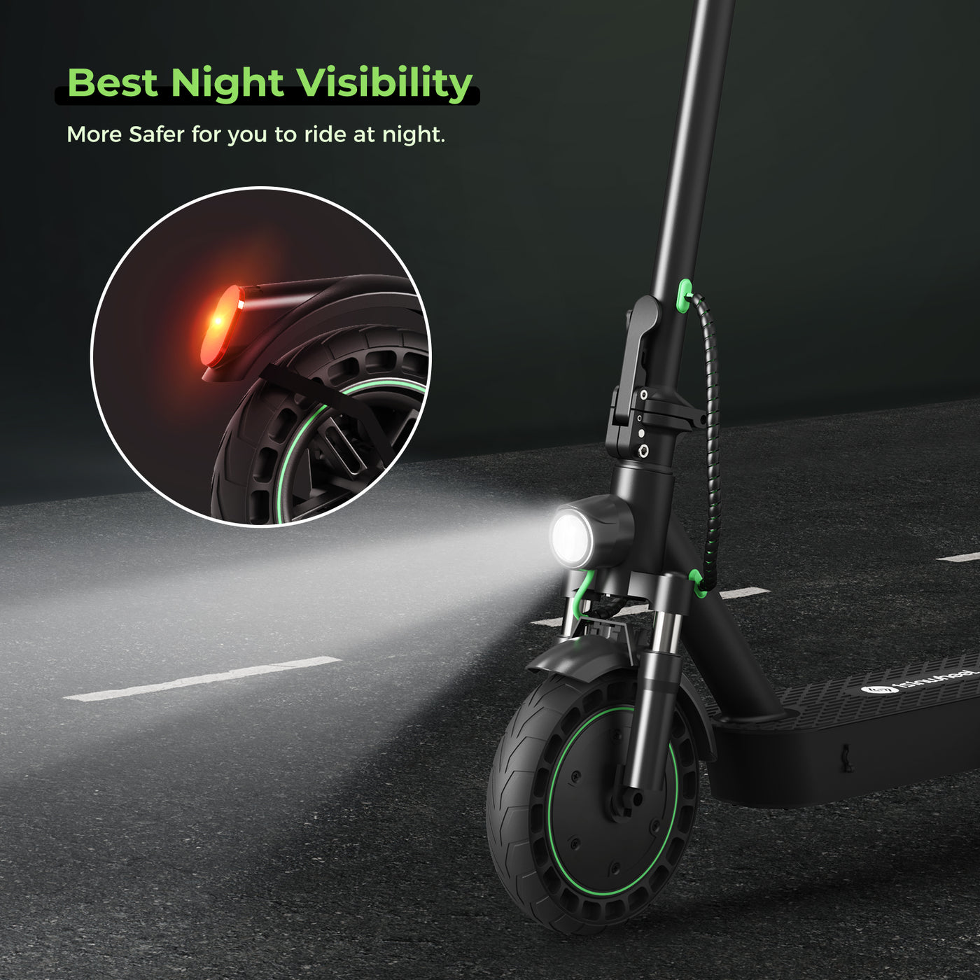 iSinwheel S9Max 500W Upgraded Electric Scooter | Isinwheel