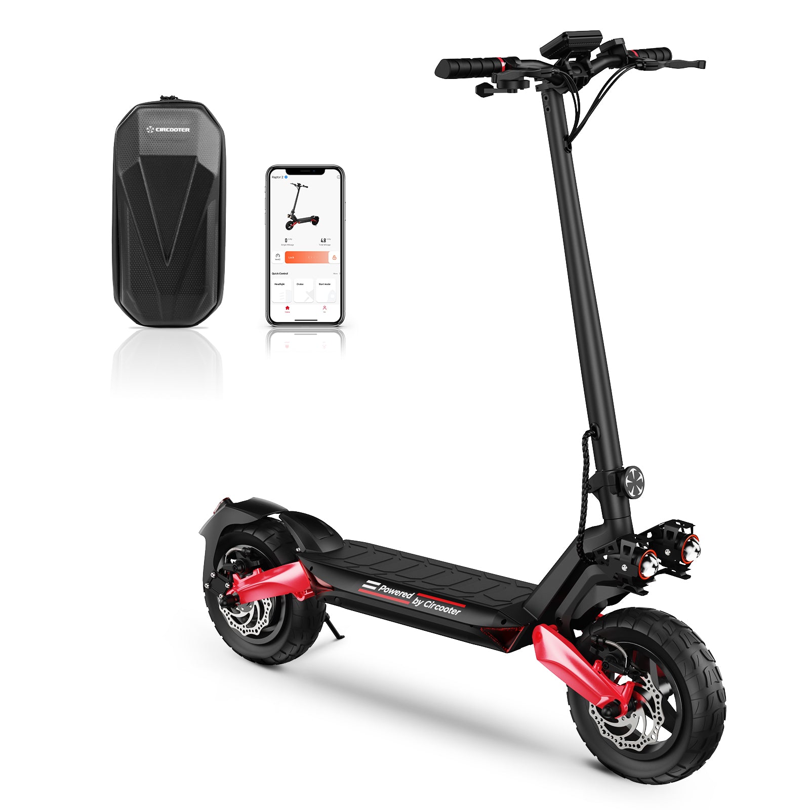 R 800W Off Road Electric Scooter Circooter