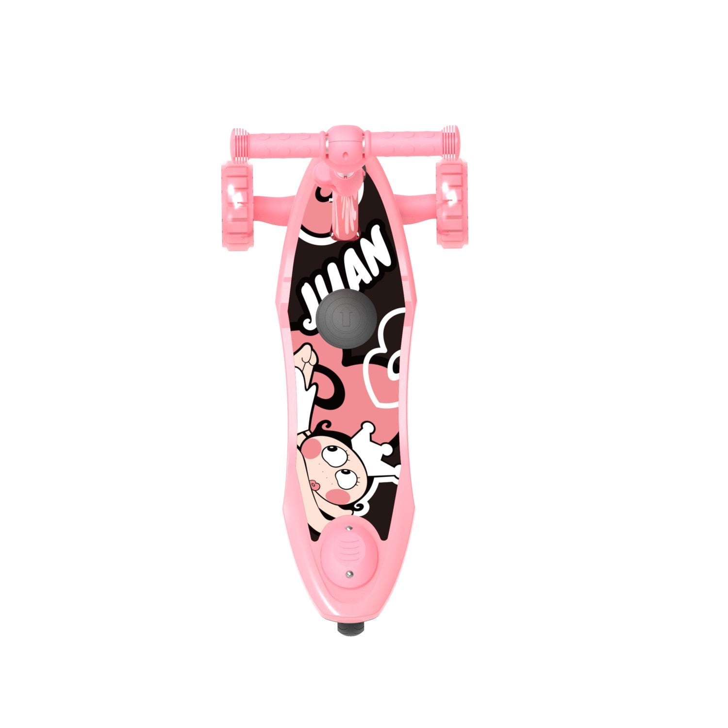 iSinwheel® 2in1 Electric Scooter for Kids Pink pedal illustration
